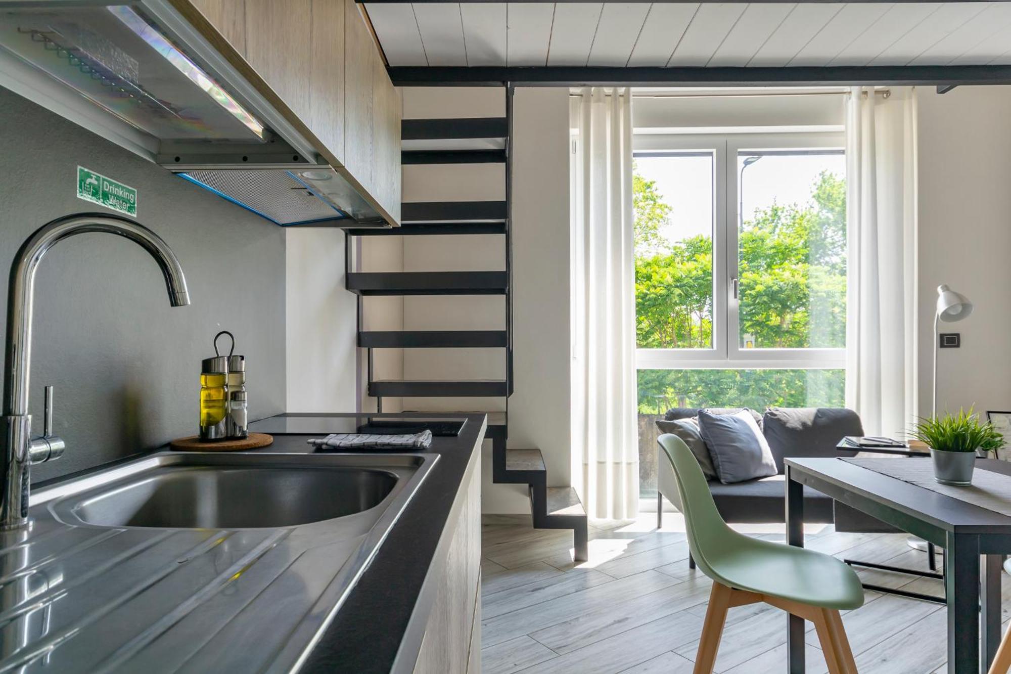 Aprica16 Loft House Milano Lägenhet Exteriör bild